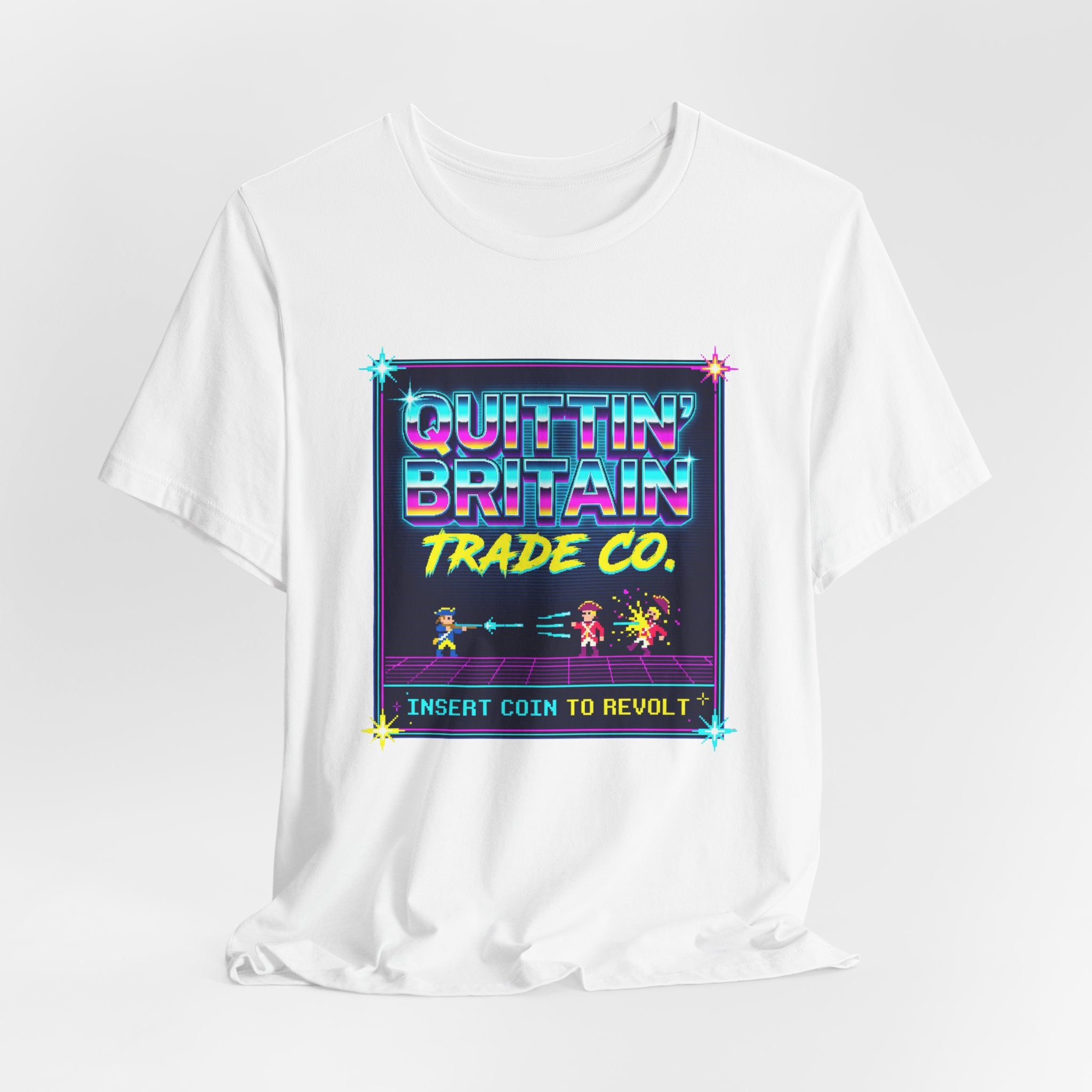 8-Bit Insert Coin To Revolt Arcade-Style T-Shirt