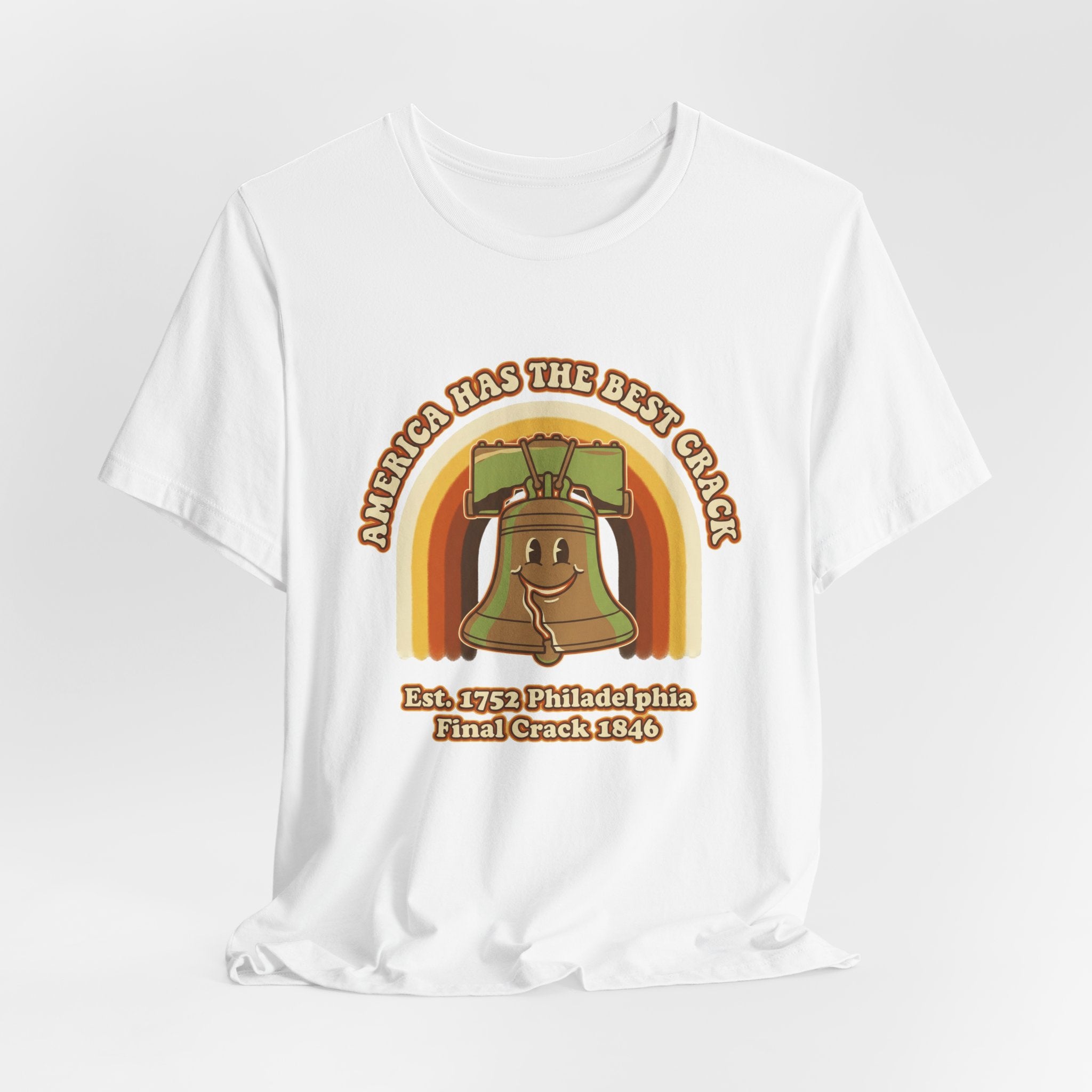 America Has The Best Crack Retro 1970's Style T-Shirt