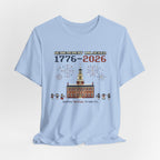 8-Bit Achievement Unlocked Semiquincentennial 1776-2026 T-Shirt