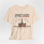 8-Bit Achievement Unlocked Semiquincentennial 1776-2026 T-Shirt