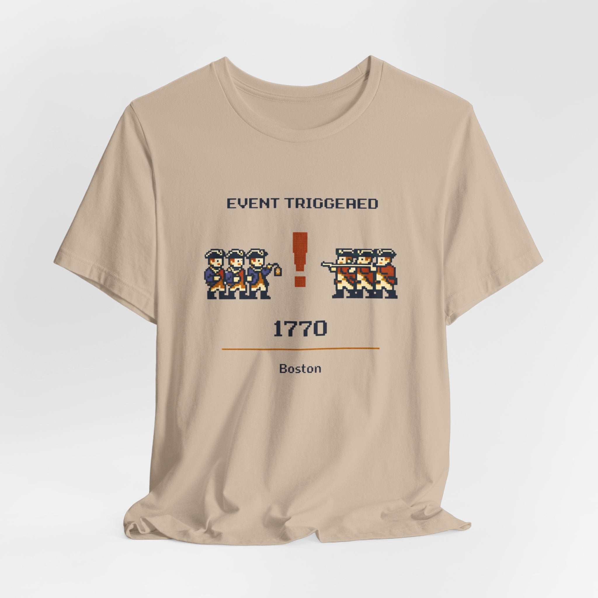 8-Bit Event Triggered Boston 1770 T-Shirt