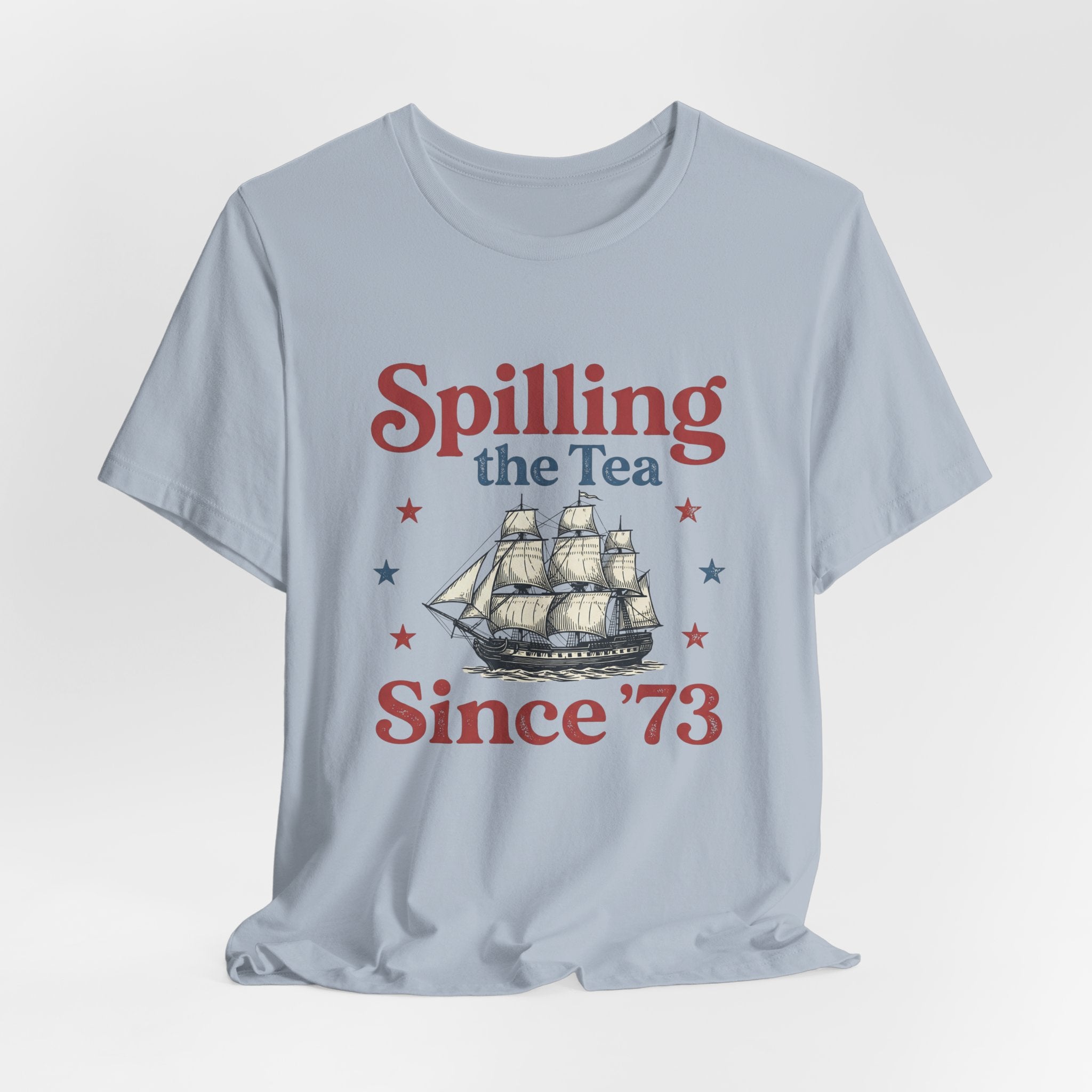 Spilling The Tea Since '73 Classic Cargo Ship T-Shirt