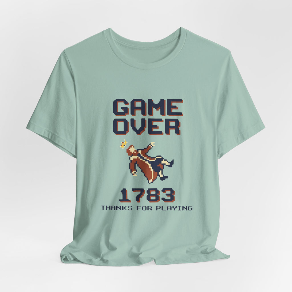 8-Bit Game Over King George 1783 T-Shirt