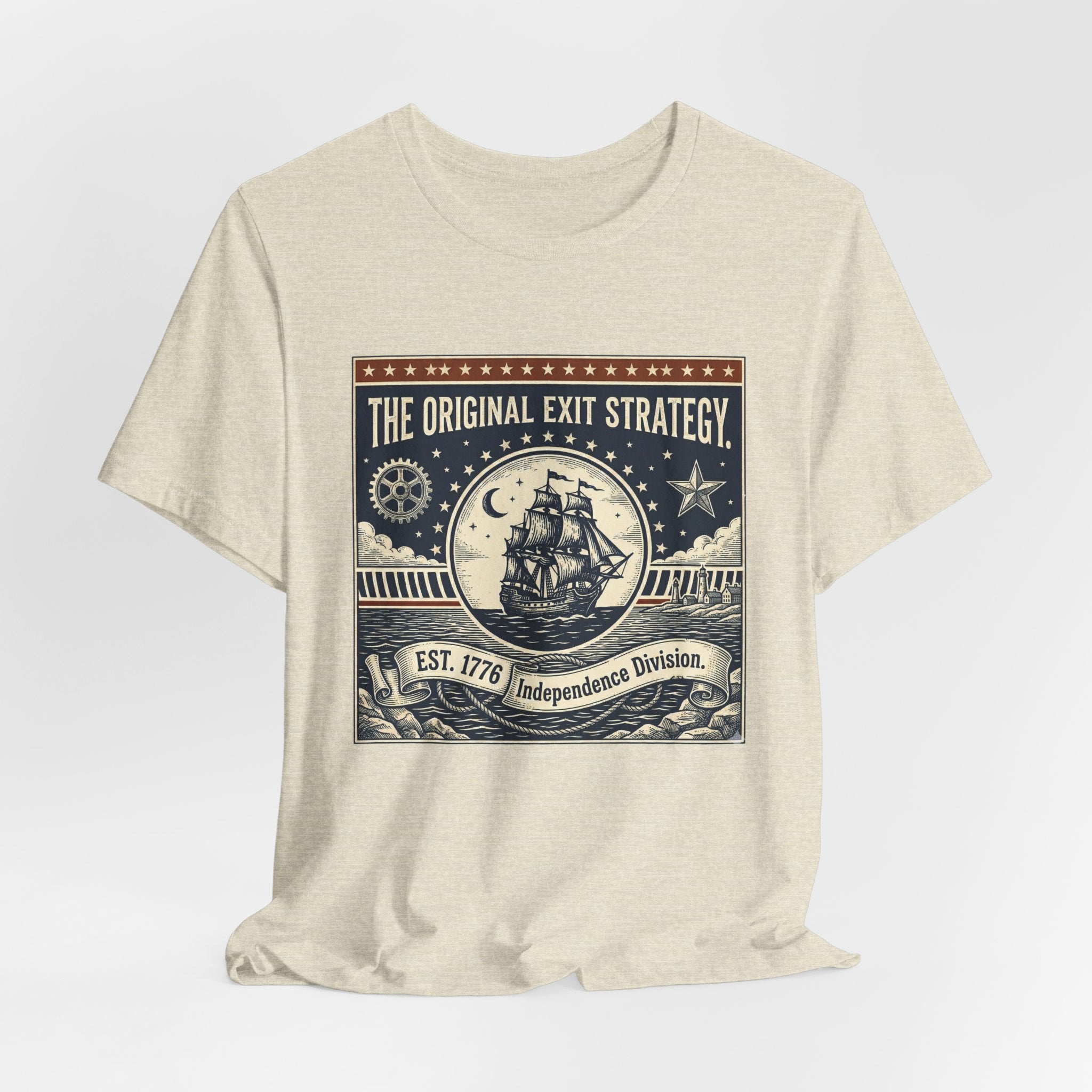 1776 The Original Exit Strategy - Independent Division T-Shirt