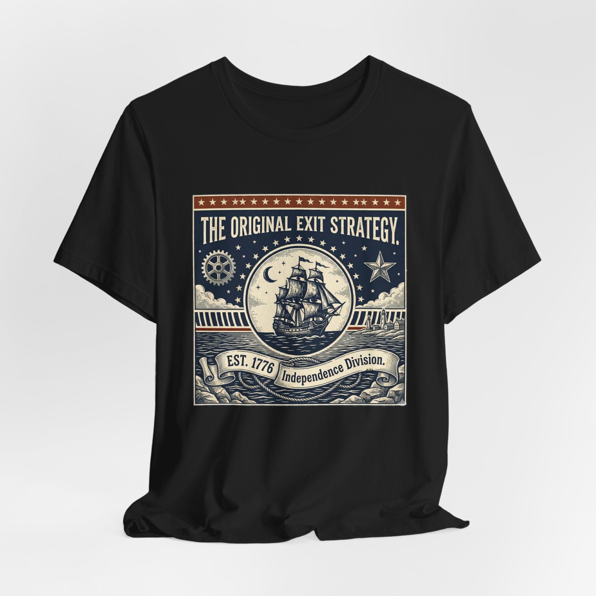 1776 The Original Exit Strategy - Independent Division T-Shirt