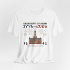 8-Bit Semiquincentennial Achievement Unlocked 1776-2026 T-Shirt