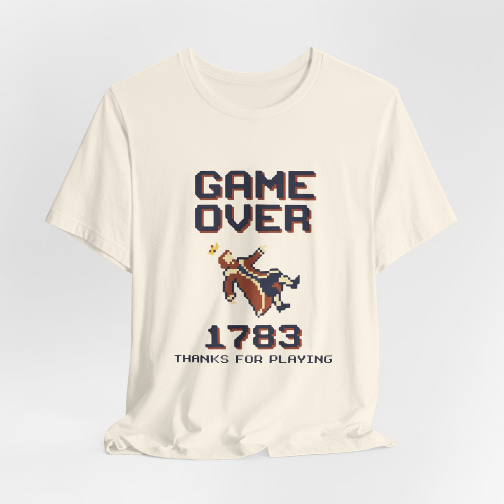 8-Bit Game Over King George 1783 T-Shirt