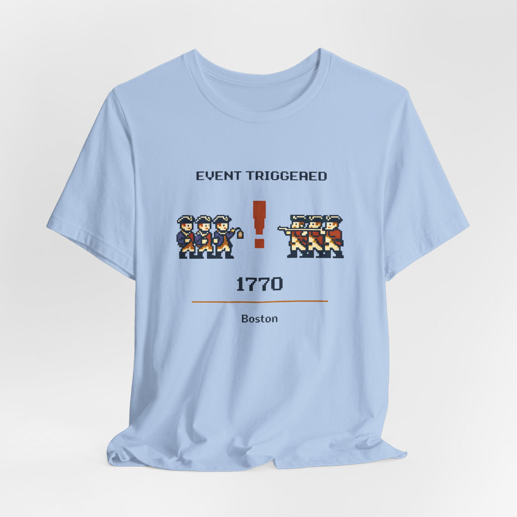 8-Bit Event Triggered Boston 1770 T-Shirt