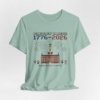 8-Bit Semiquincentennial Achievement Unlocked 1776-2026 T-Shirt