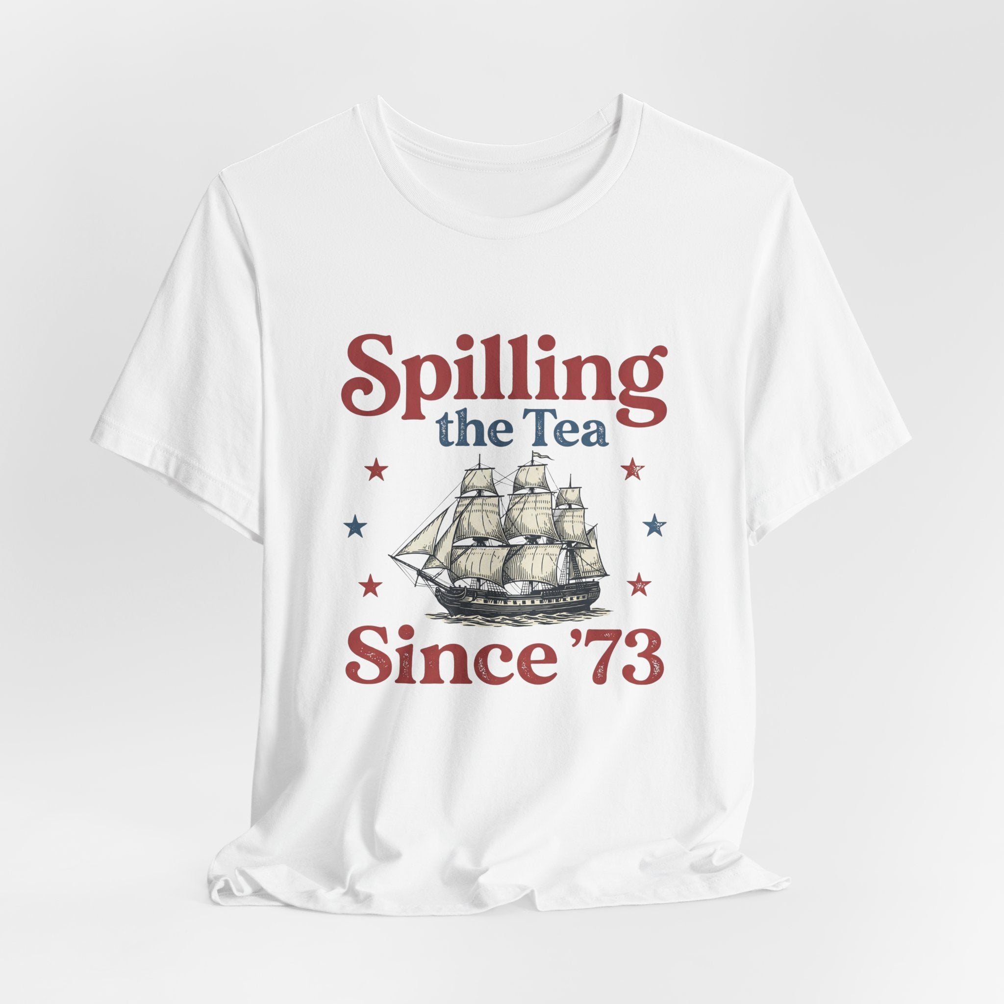 Spilling The Tea Since '73 Classic Cargo Ship T-Shirt