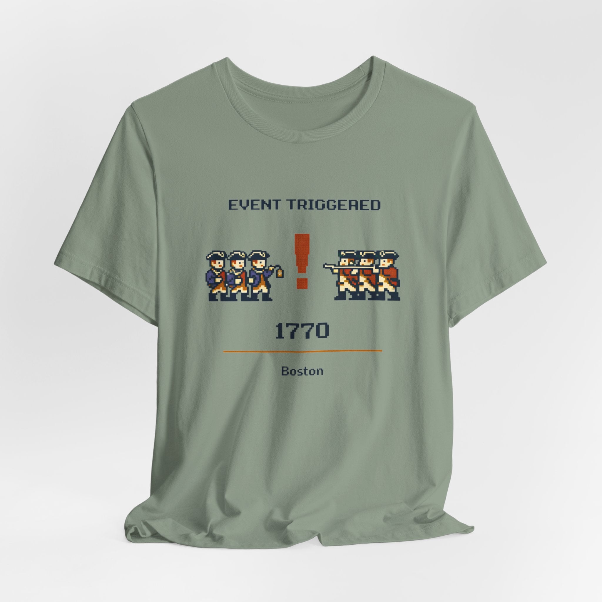 8-Bit Event Triggered Boston 1770 T-Shirt