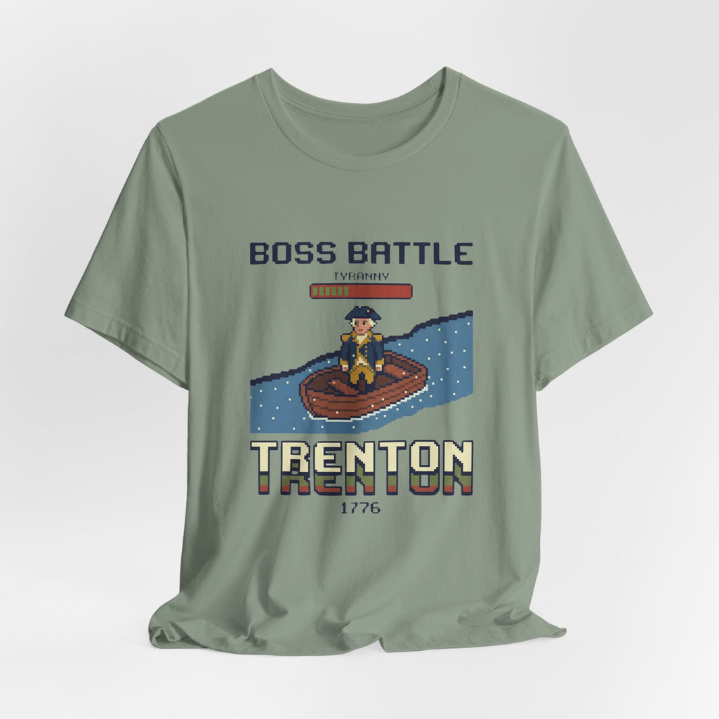 8-Bit Boss Battle Trenton Tyranny T-Shirt
