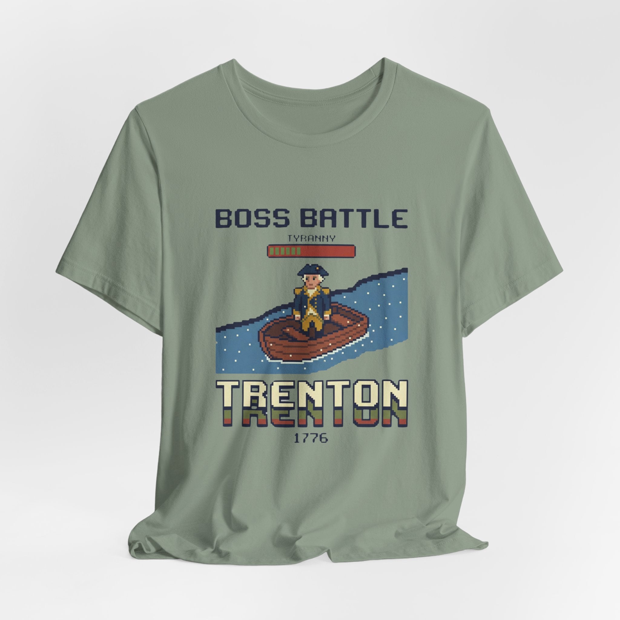 8-Bit Boss Battle Trenton Tyranny T-Shirt