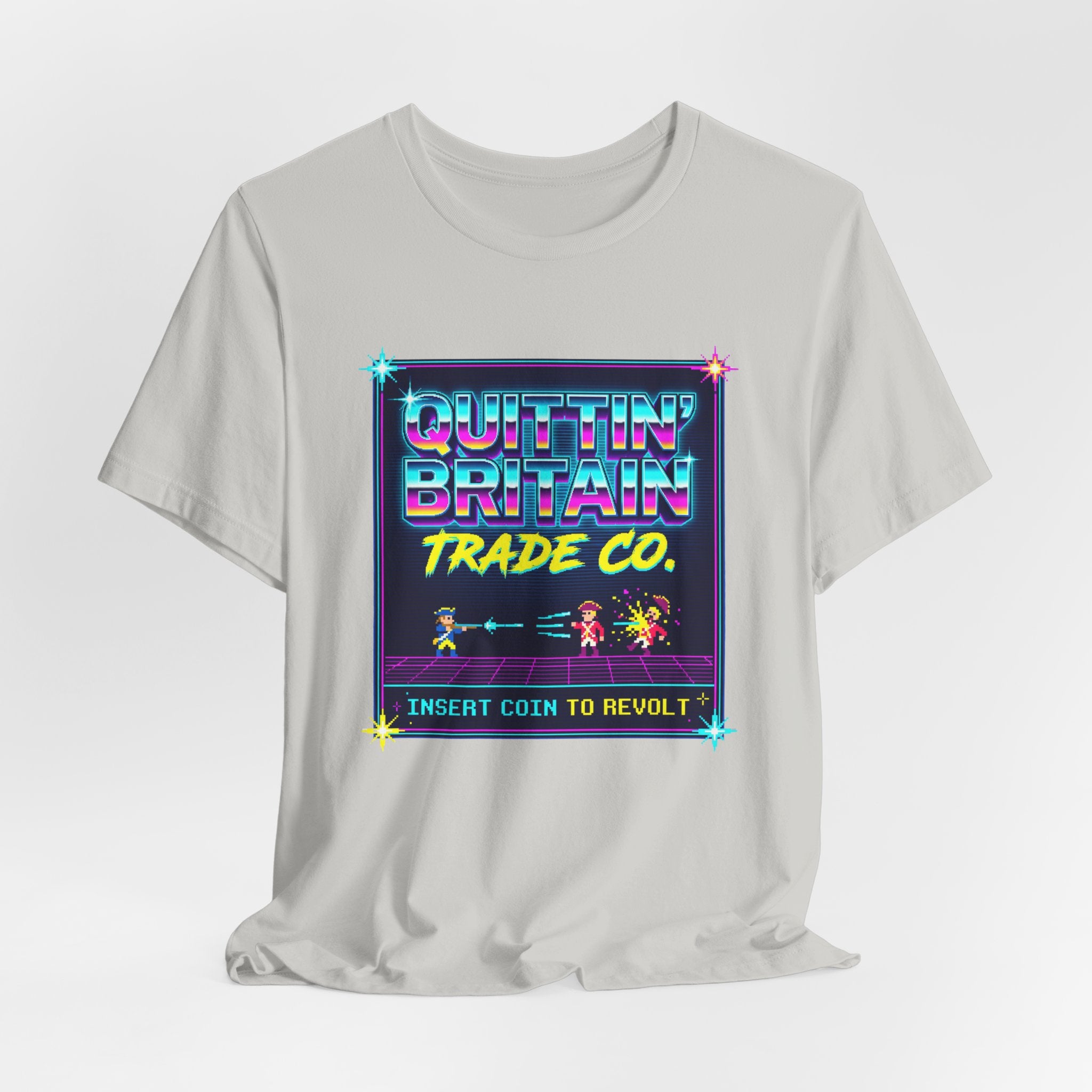 8-Bit Insert Coin To Revolt Arcade-Style T-Shirt