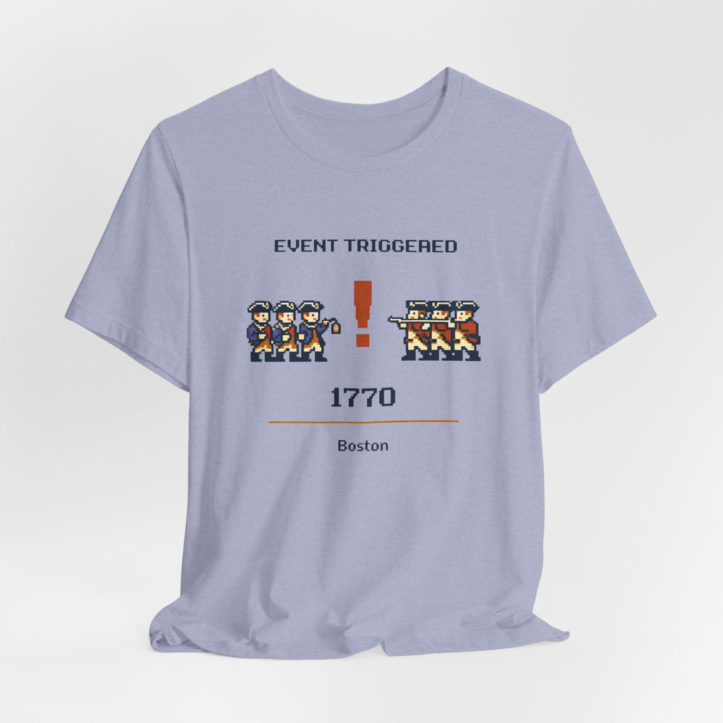 8-Bit Event Triggered Boston 1770 T-Shirt
