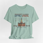 8-Bit Achievement Unlocked Semiquincentennial 1776-2026 T-Shirt