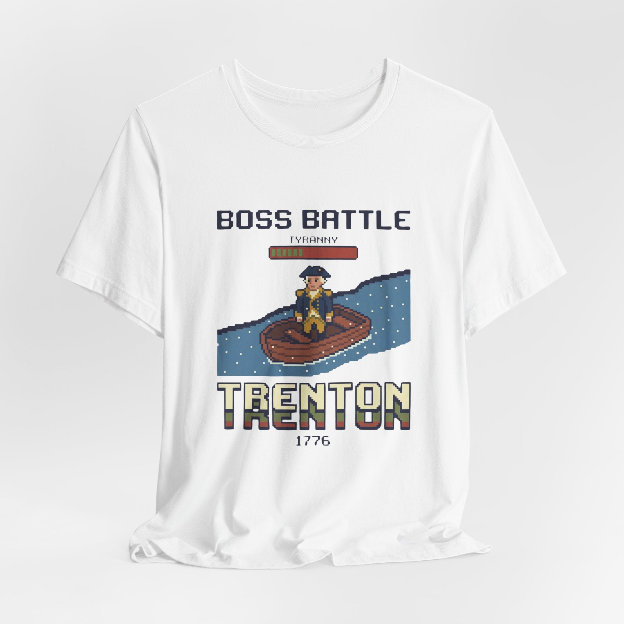 8-Bit Boss Battle Trenton Tyranny T-Shirt