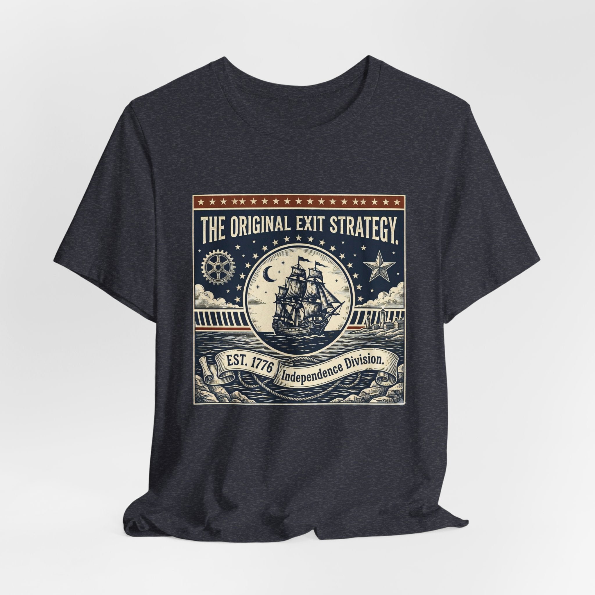 1776 The Original Exit Strategy - Independent Division T-Shirt