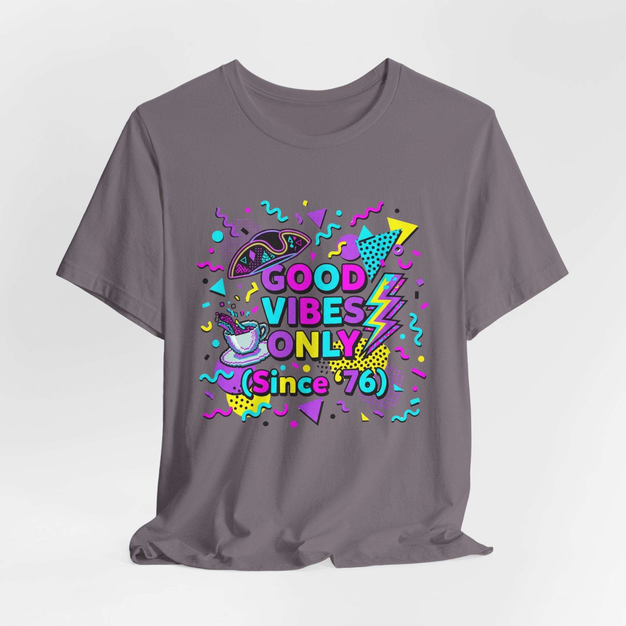 1980's Style Good Vibes Only Since '76 T-Shirt