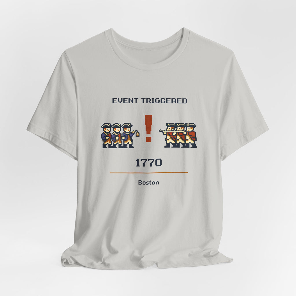 8-Bit Event Triggered Boston 1770 T-Shirt
