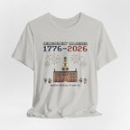 8-Bit Semiquincentennial Achievement Unlocked 1776-2026 T-Shirt