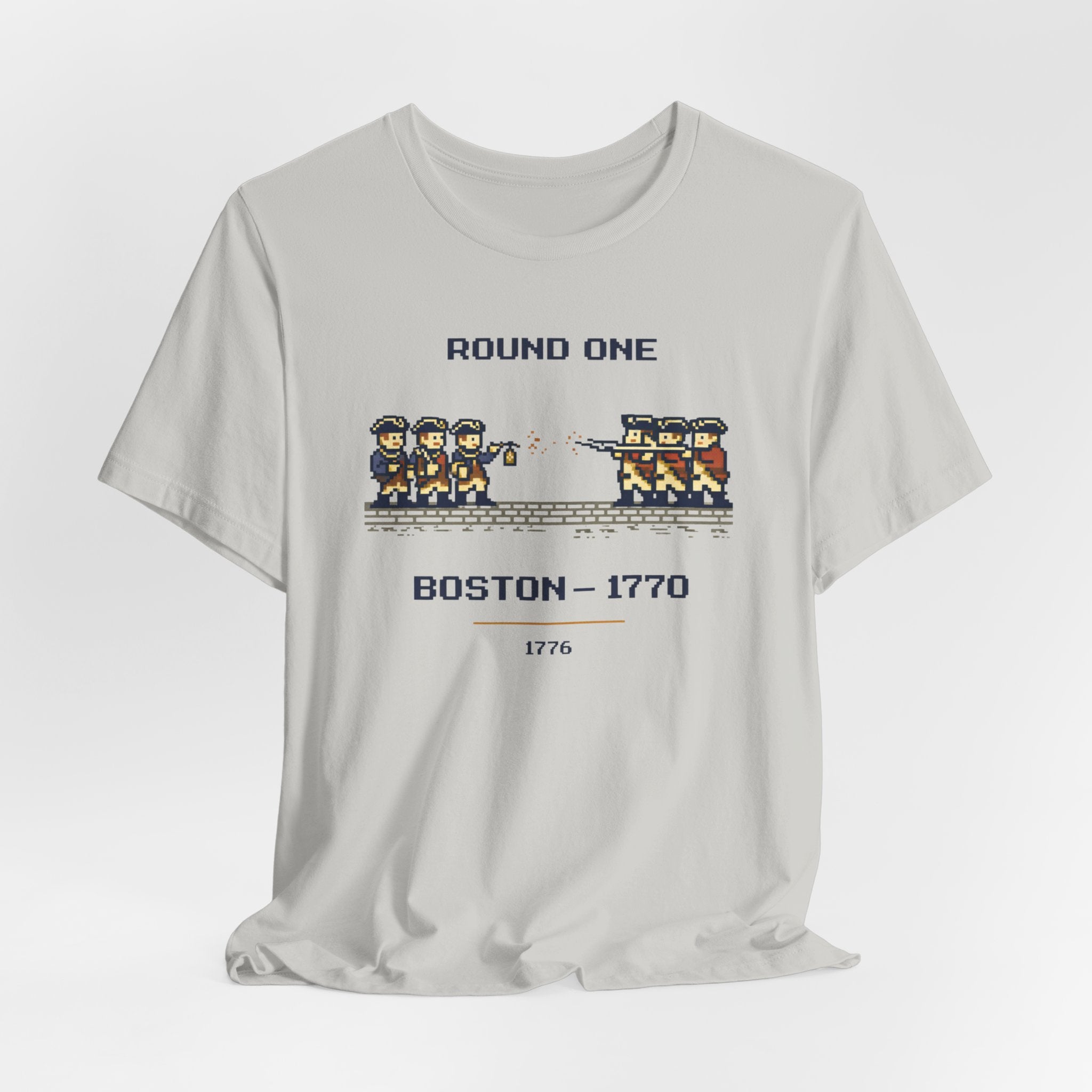 8-Bit Boston Round One 1770 T-Shirt