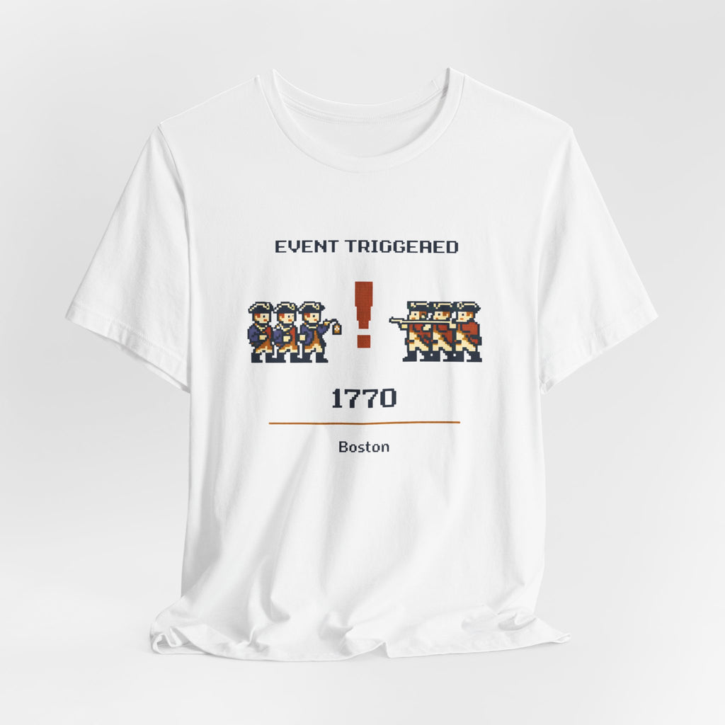 8-Bit Event Triggered Boston 1770 T-Shirt