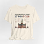 8-Bit Semiquincentennial Achievement Unlocked 1776-2026 T-Shirt