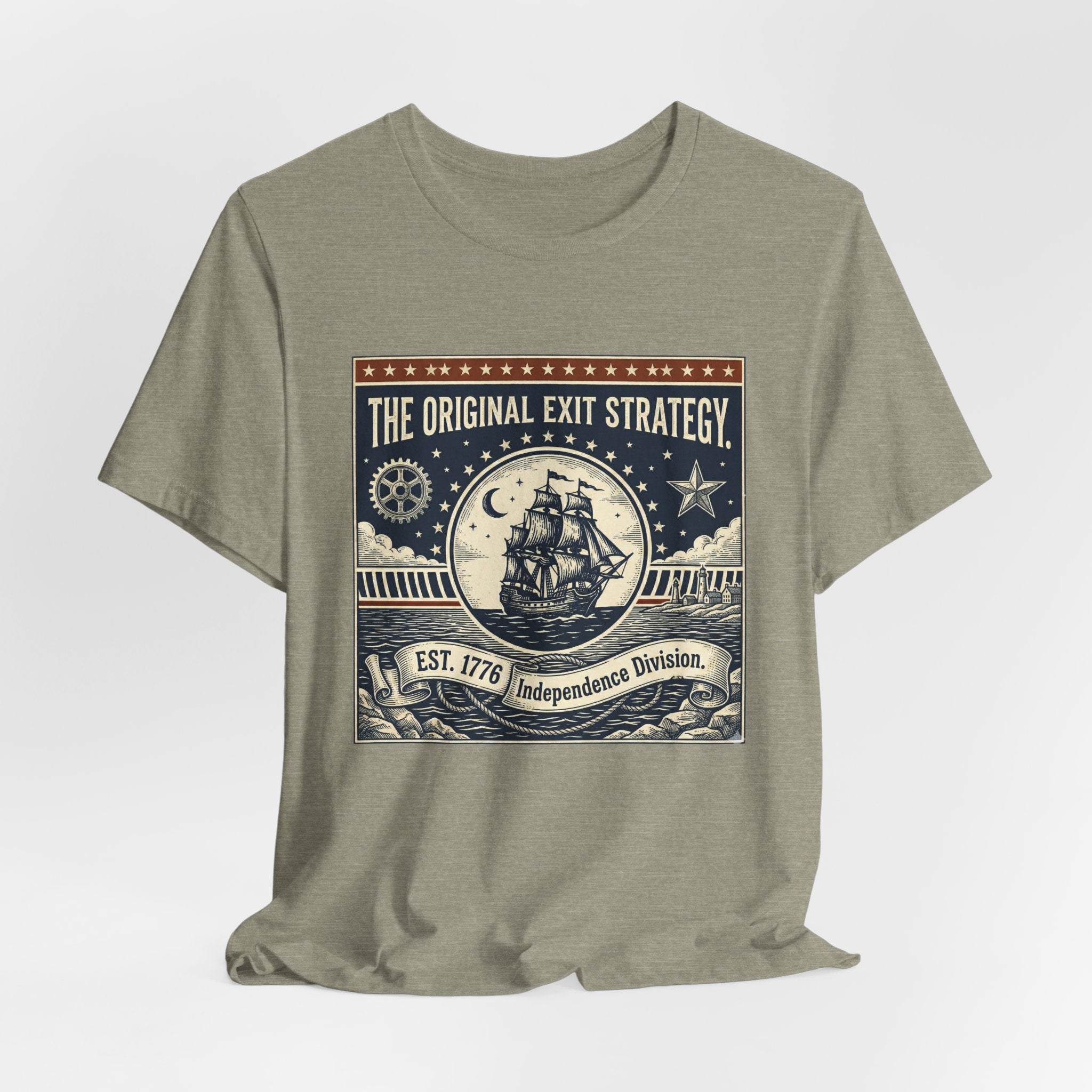 1776 The Original Exit Strategy - Independent Division T-Shirt