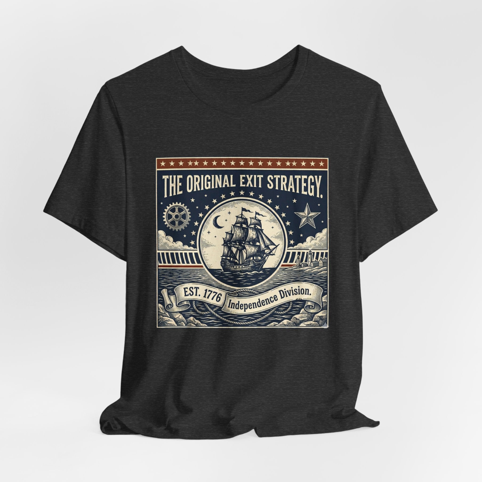 1776 The Original Exit Strategy - Independent Division T-Shirt