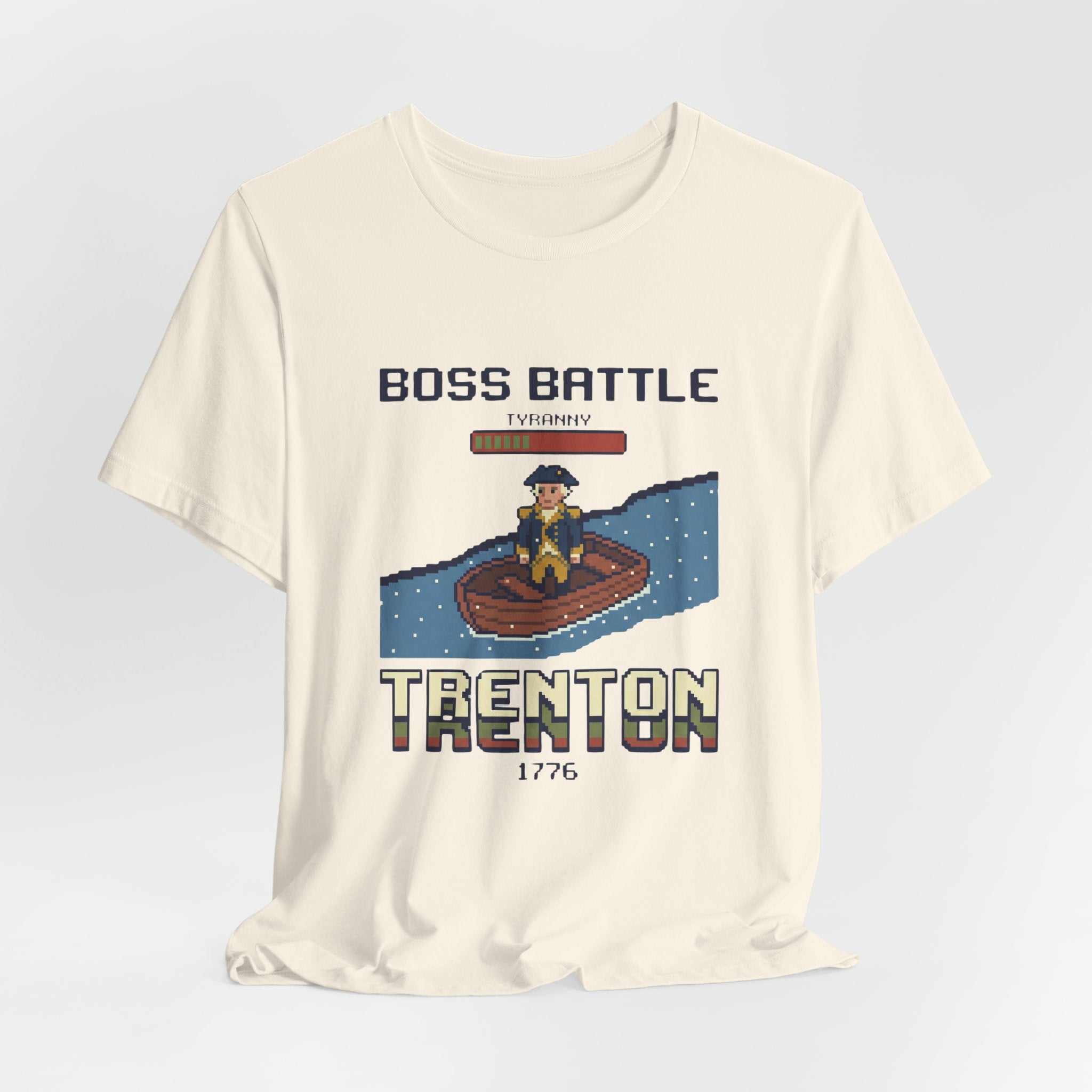 8-Bit Boss Battle Trenton Tyranny T-Shirt