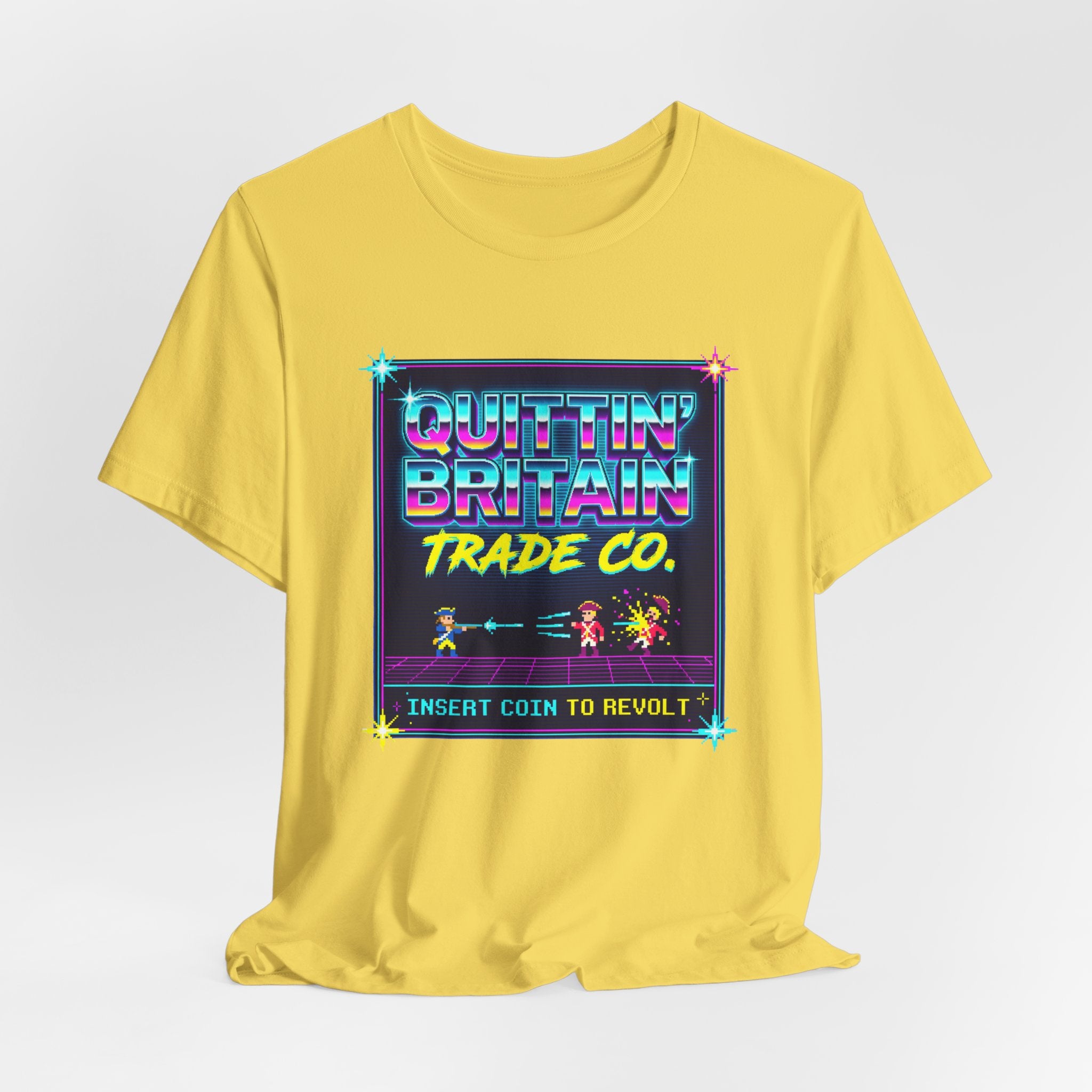 8-Bit Insert Coin To Revolt Arcade-Style T-Shirt