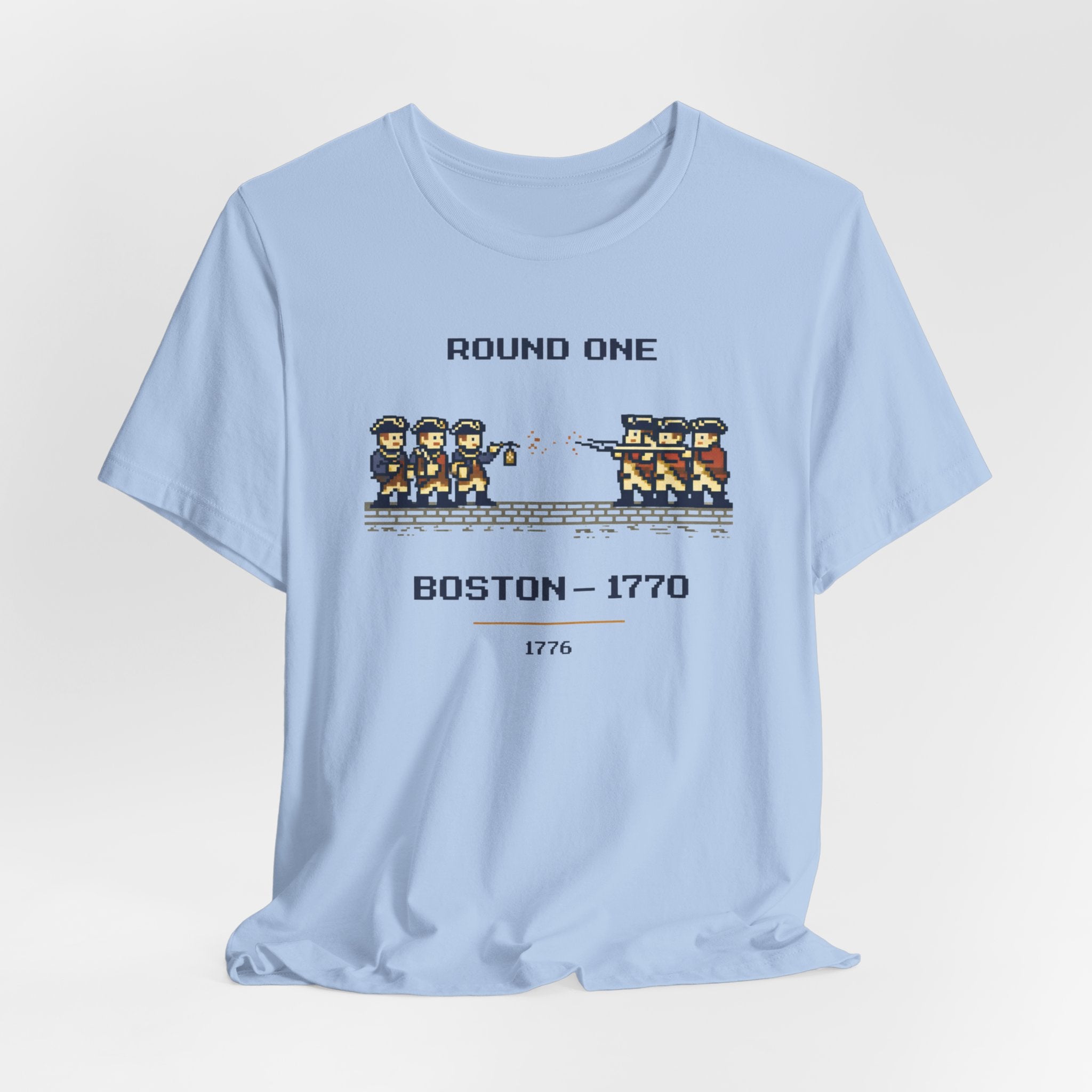 8-Bit Boston Round One 1770 T-Shirt