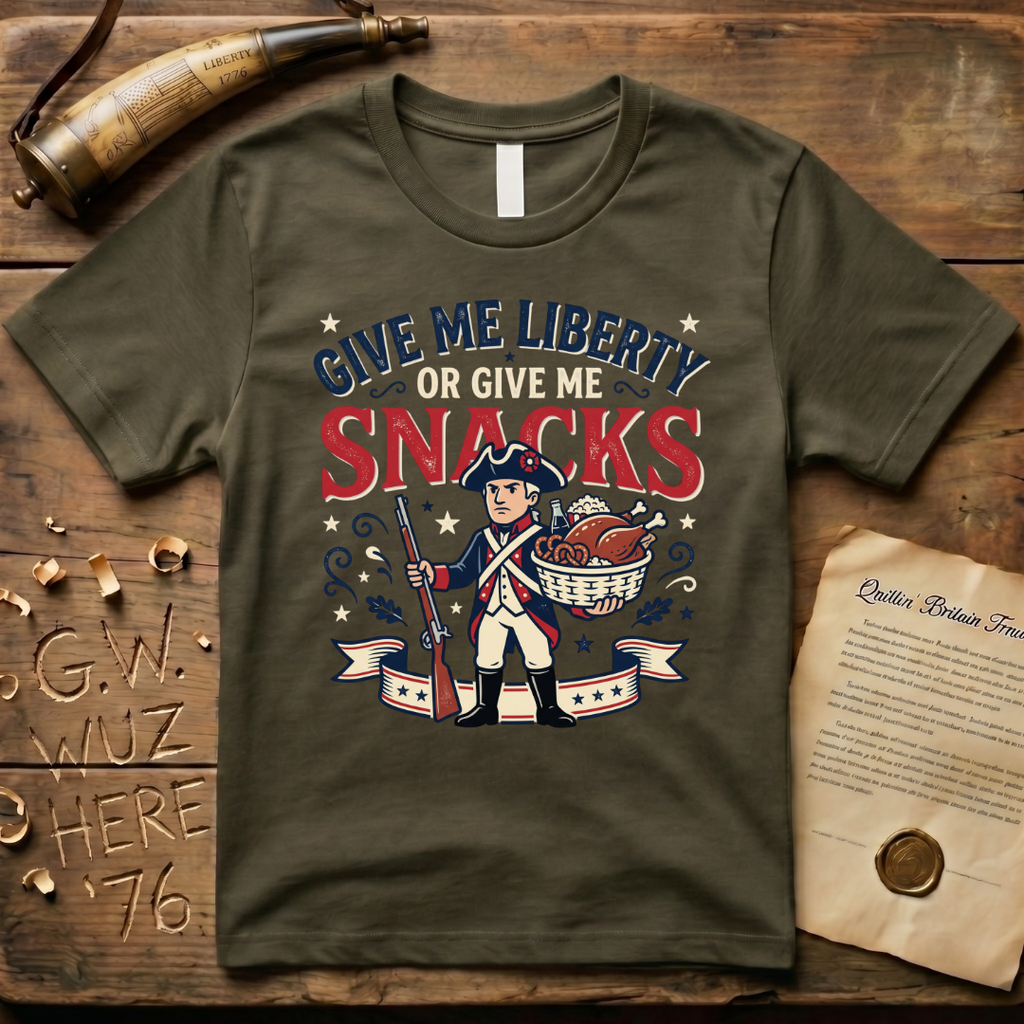 Give Me Liberty or Give Me Snacks T-Shirt