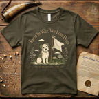 Lila - General Howe's Captured Dog - Even in War, We Love Dogs Dark T-Shirt