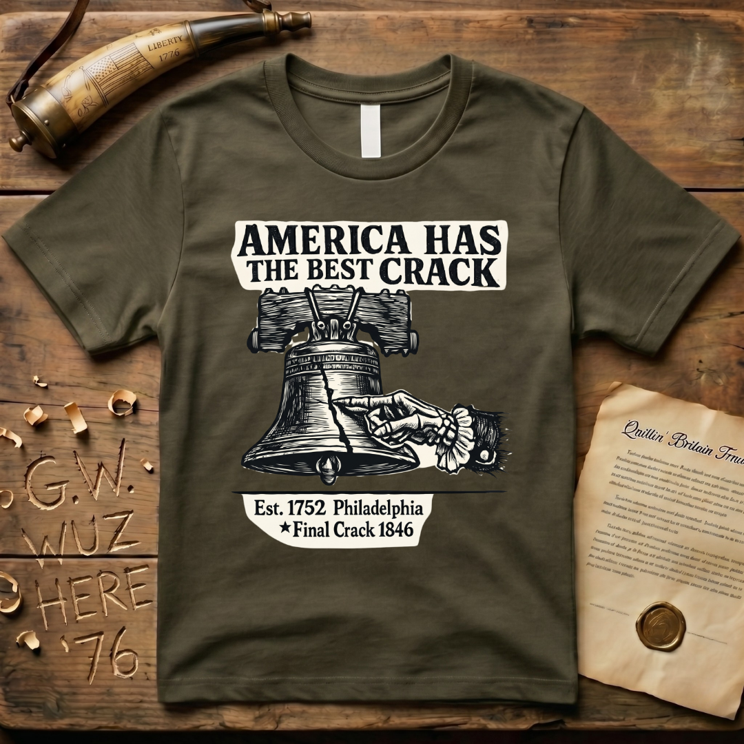 America Has The Best Crack Retro Olde-Style Vintage T-Shirt