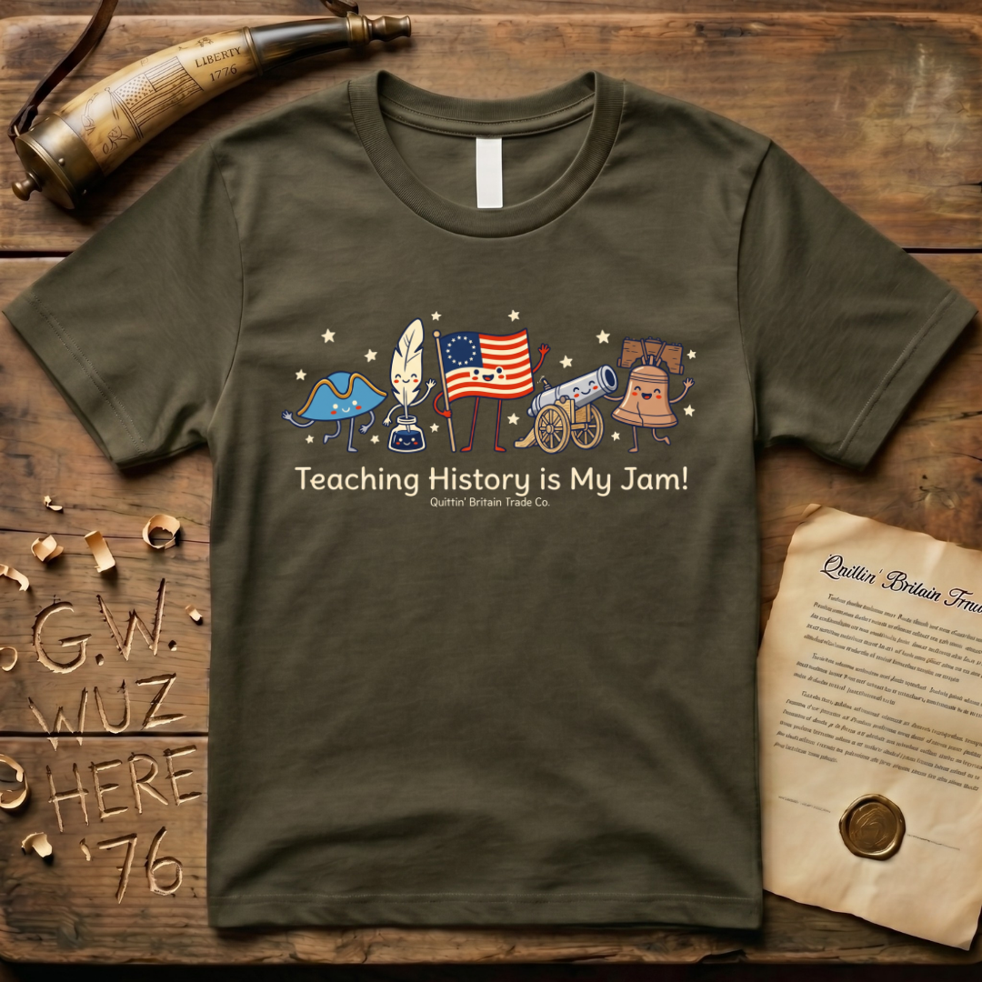 Teaching History is My Jam School Teacher Dark T-Shirt
