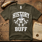 History Buff George Washington Gym Dark Design T-Shirt