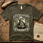 George Washingdone with Your Attitude Skeleton Design T-Shirt