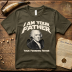 John Adams I Am Your Founding Father Dark Father's Day T-Shirt
