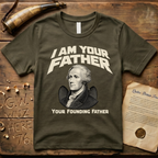 Alexander Hamilton I Am Your Founding Father Dark Father's Day T-Shirt