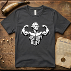 History Buff Flexing George Washington Minimalist T-Shirt