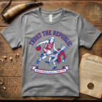Trust The Republic - Ben Franklin Basketball 1776 T-Shirt