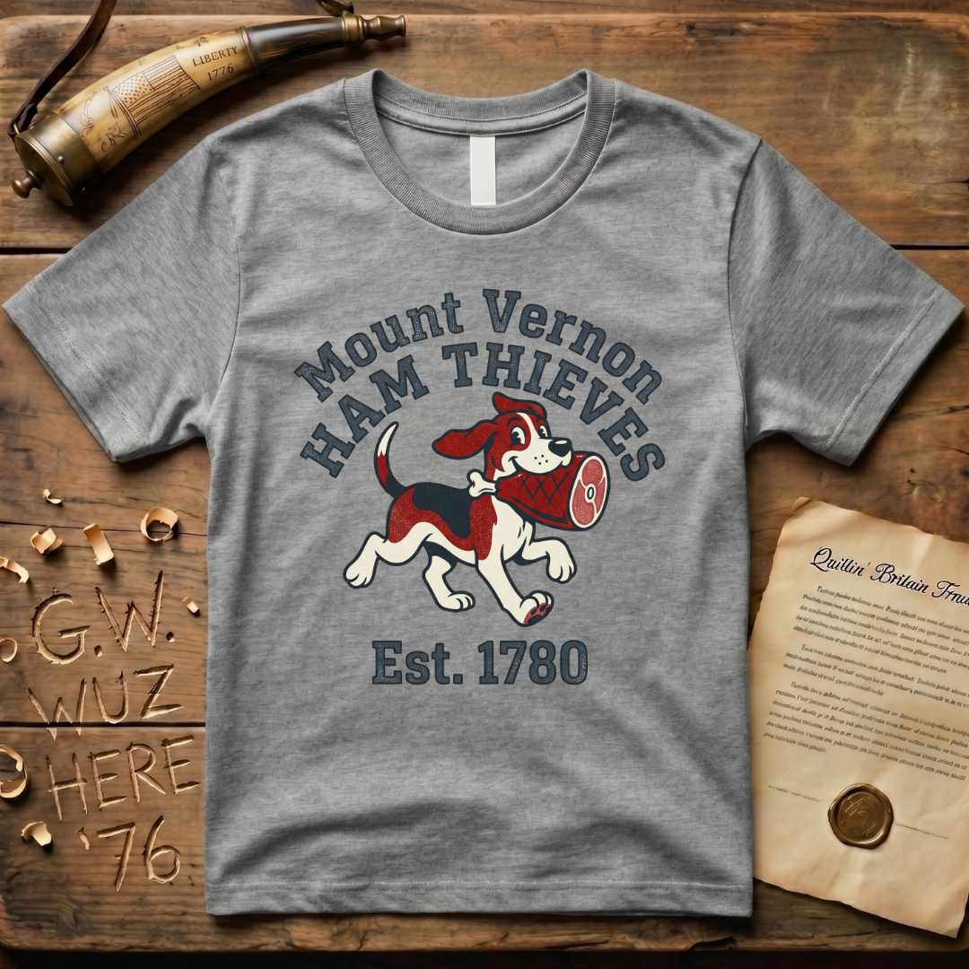 Vulcan - Mount Vernon Ham Thieves Est. 1780 Light T-Shirt