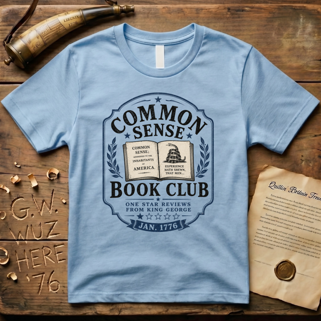Thomas Paine Common Sense Book Club Light T-Shirt
