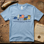 Teaching History is My Jam School Teacher Light T-Shirt