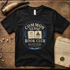 Thomas Paine Common Sense Book Club Dark T-Shirt
