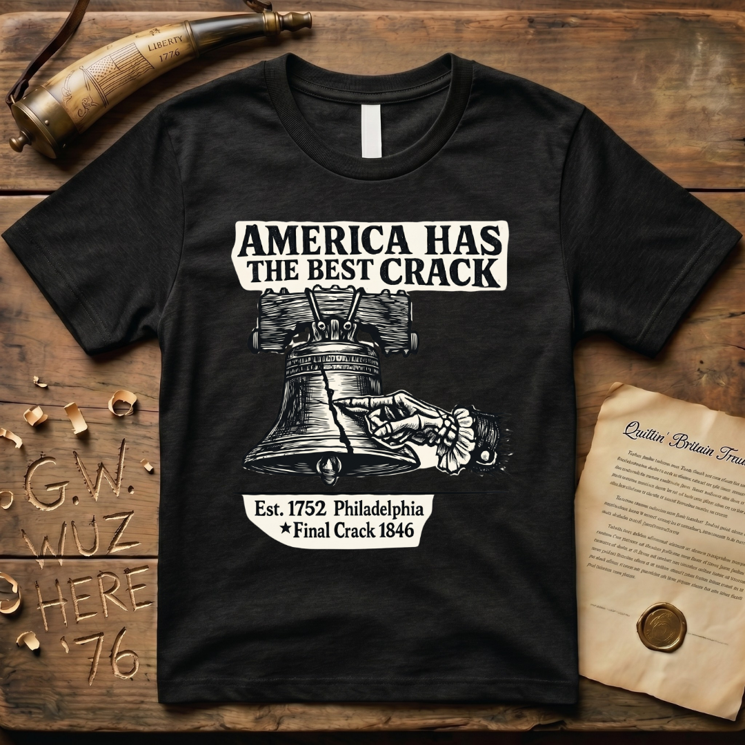 America Has The Best Crack Retro Olde-Style Vintage T-Shirt
