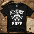 History Buff George Washington Gym Dark Design T-Shirt