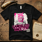 Quittin' Britain Trade Co. King George III Cancelled Since 1776 T-Shirt